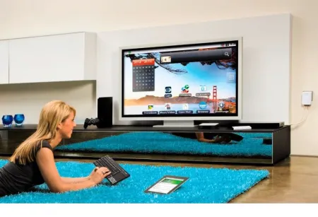 Thomson Mando a Distancia Universal Teclado Ratón Touch Pad para Panasonic Smart