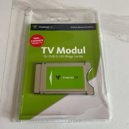 FREENET TV CI Modul 3 Monate DVB-T2 HD Empfang HDTV Satellit CI Plus