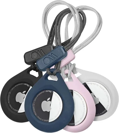 Case-Mate AirTag Holder - Case Holder For Apple AirTags w/ Rugged Strap - Protective Hard Shell AirTag Keychain for Dog 