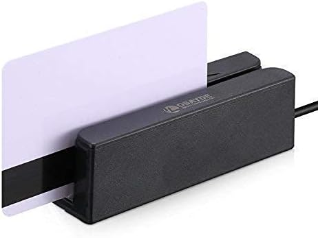IT OSAYDE MSR90 90D USB Magnetic Strip Card Swipe Reader, 3 Track POS Magstripe Card Reader Mini Swiper Works with WINS 