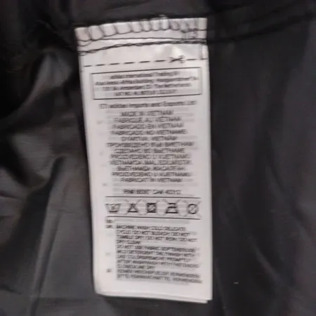 Adidas jacket black size M with hoodie