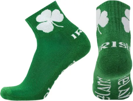 St Patricks Day Irish Quarter Socks