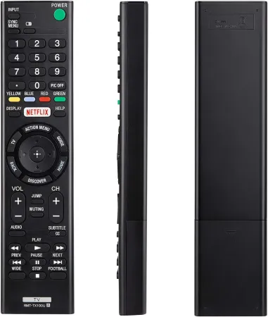 RMT-TX100U Universal Remote Control for Sony-TV-Remote, Replacement for All Sony bravia LCD LED HD Smart TV Remote, with