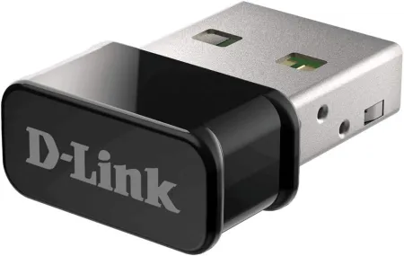 D-Link USB WiFi Adapter Dual Band AC1300 Wireless Internet for Desktop PC Laptop Gaming MU-MIMO Windows Mac Linux Suppor