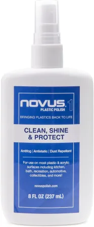 NOVUS 7020 | Plastic Clean & Shine #1 | 8 Ounce Bottle
