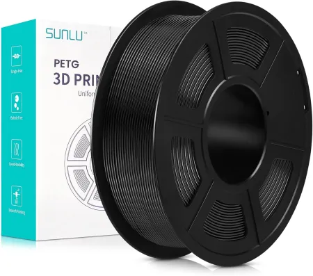 SUNLU 3D Printer Filament, Toughness PETG Filaments for 3D Printing, Neatly Wound Filament, High Strength, Better Flow o