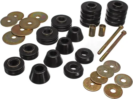 ENERGY SUSPN Energy Suspension 3.4107G Control Arm Bushing Mount Set for GM