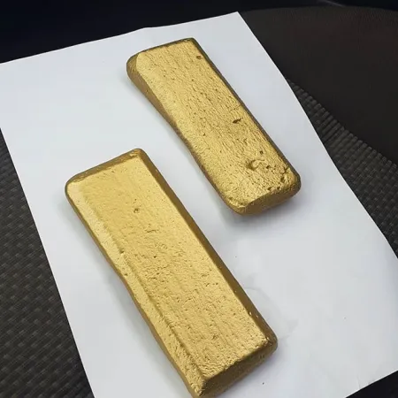 Gold Bars and Nugget 