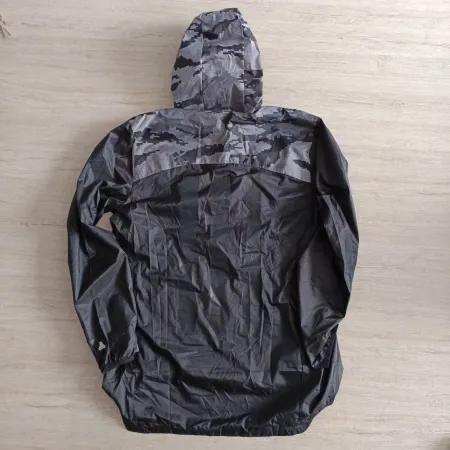 Adidas jacket black size M with hoodie