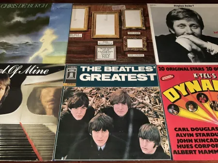 Schallplatten Sammlung 63Stk. Record collection 63 pcs Vinyl LP 