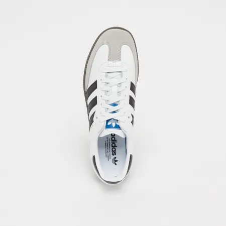 Adidas Herren Turnschuhe SamBa Low Top Schwarz und Weiß Casual Sports Gr. EU 42