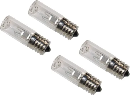 HQRP 4-Pack Bulbs Compatible with Philips Sonicare Part # 423502504291 & 423509004221 Sonicare Oral Appliances