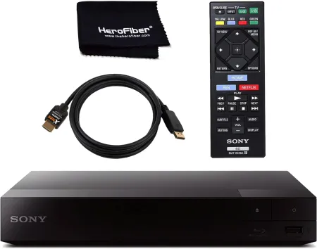 Sony DVD/Blue Ray Players for TV with HDMI, Our 4k Smart DVD Player with WiFi is Great for Streaming & Home Theater. DVD