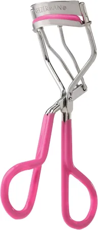 Tweezerman Neon Great Grip Eyelash Curler, Pink, 0.3 Oz
