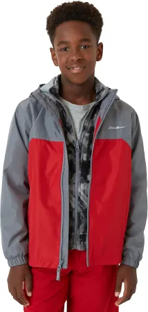 Boys' Rain Jacket - Lone Peak Waterproof 3-in-1 Insulated Windbreaker Coat with Removable Fleece Lining (5-20)