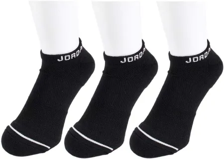 Nike Mens 3-Pack Jordan Jumpman No-Show Socks