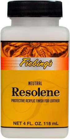 Fiebing's Acrylic Resolene, 4 Oz. - Protects Leather Finish