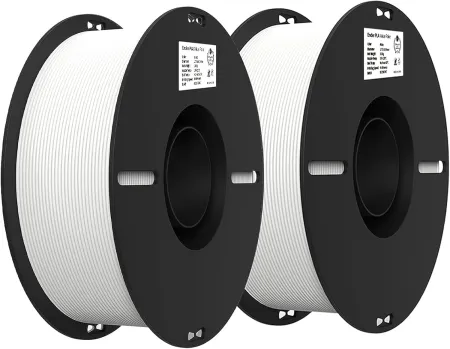 Creality 3D Printer Filament, PLA Filament 1.75mm Bundle 2Kg for 3D Printing, Ender PLA Filament No-Tangling, Strong Bon