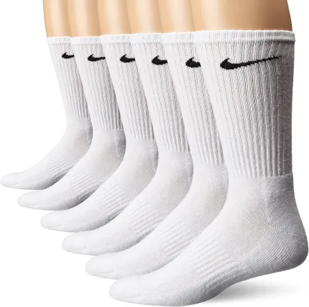 NIKE Performance Cushion Crew Socks with Band (6 Pairs)