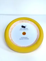 Apple Abrasives 8" Speedy Foam Polishing & Finishing Grip Pad for Final Buff Polish with Wax Hoop & Loop Eliminates Scra