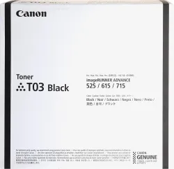 Canon, CNMT03, T03 Toner, 1 Each