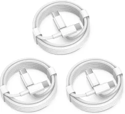 Apple USB C to USB C Charging Cable 3ft 60W 3Pack [Apple MFi Certified], Type C to Type C Fast Charger Cord Compatible f