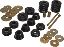 ENERGY SUSPN Energy Suspension 3.4107G Control Arm Bushing Mount Set for GM