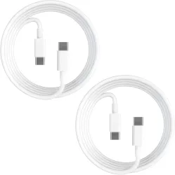 Apple USB C to USB C Cable 10ft 100W,2 Pack, Fast Charger Cord for Apple iPhone 15/15 Pro/15 Plus/15 Pro Max, MacBook Pr