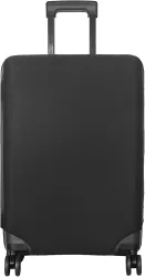 Travel Luggage Cover Suitcase Cover Protector Anti-scratch Suitcase Cover Fits 18-32 Inch Luggages (Black, L(27-30 inch 