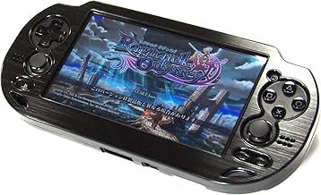 Cosmos Black Aluminum Metallic Protection Hard Case Cover for Playstation PS VITA 1000 Series, Fits for Oval Start & Sel
