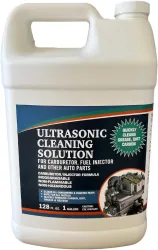 Ultrasonic Cleaner Solution for Carburetors and Engine Parts, Ultrasonic Cleaning Solution and Washing Compound for Ultr