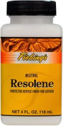 Fiebing's Acrylic Resolene, 4 Oz. - Protects Leather Finish