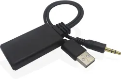 Bluetooth Adapter Compatibility with BMW Mini Cooper Aux 3.5 Cellphone Play HiFi Music