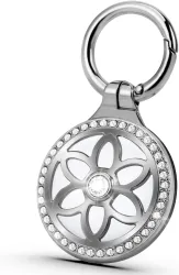 Apple Air tag Holder - AirTag Case with Key Ring - AirTag Keychain - Metal Protective Apple Air Tags Holder for Dog, Cat