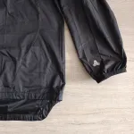 Adidas jacket black size M with hoodie