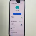 Samsung Galaxy Z Flip4 /256 GB (Desbloqueado) Lavanda funcionamiento normal