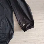Adidas jacket black size M with hoodie